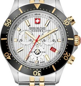 Swiss Military Hanowa Smwgi2100760 Flagship X Chrono De Hombre En Acero Bicolor